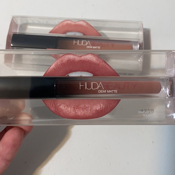 Sold! Huda Beauty Demi Matte Cream Liquid Lipsticks - Picture 4 of 4